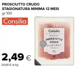 Tigre Consilia Prosciutto crudo stagionatura minima 12 mesi offerta