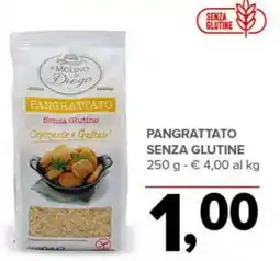 Todis MOLINO Diego pangrattato senza glutine offerta