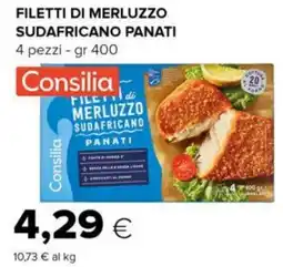 Tigre Consilia Filetti di merluzzo sudafricano panati offerta