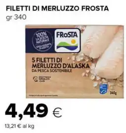 Tigre Filetti di merluzzo FROSTA offerta