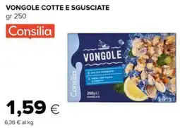 Tigre Consilia Vongole cotte e sgusciate offerta