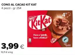 Tigre Cono al cacao KIT KAT offerta