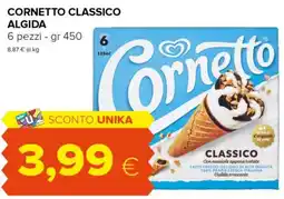 Tigre Cornetto classico ALGIDA offerta