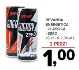 Todis Spinner Bevanda energetica - classica -zero offerta