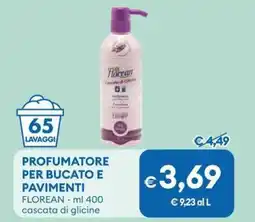 MD Discount Profumatore per bucato e pavimenti FLOREAN cascata di glicine offerta