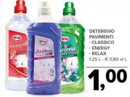 Todis Wial Detersivo pavimenti - classico - energy - relax offerta