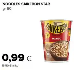 Tigre Noodles saikebon STAR offerta