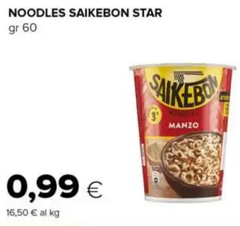 Tigre Noodles saikebon STAR offerta