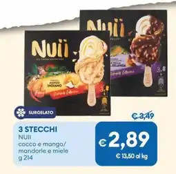 MD Discount 3 stecchi NUII cocco e mango/ mandorle e miele offerta