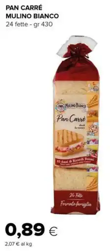 Tigre Pan carré MULINO BIANCO offerta