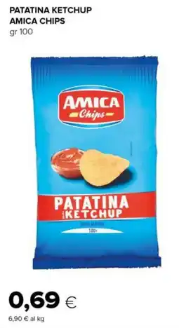 Tigre Patatina ketchup AMICA CHIPS offerta