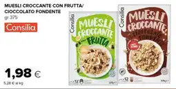 Tigre Consilia Muesli croccante con frutta/ cioccolato fondente offerta