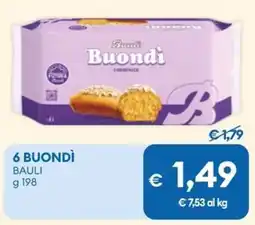 MD Discount 6 buondì BAULI offerta