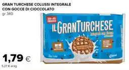 Tigre Gran turchese colussi integrale con gocce di cioccolato offerta