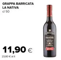 Tigre Grappa barricata LA NATIVA offerta