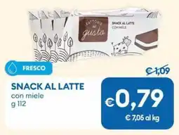 MD Discount SNACK AL LATTE con miele offerta