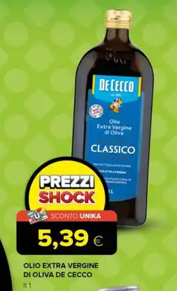 Tigre Olio extra vergine di oliva DE CECCO offerta