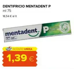 Tigre Dentifricio MENTADENT P offerta