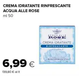 Tigre Crema idratante rinfrescante ACQUA ALLE ROSE offerta
