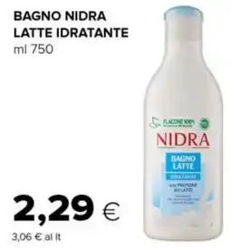 Tigre Bagno nidra latte idratante offerta