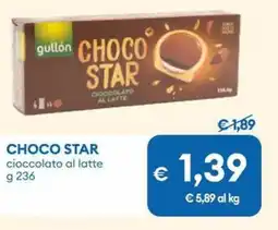 MD Discount CHOCO STAR cioccolato al latte offerta