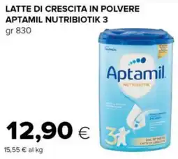 Tigre Latte di crescita in polvere aptamil nutribiotik 3 offerta