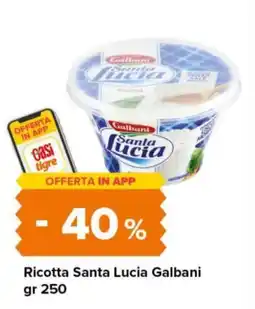 Tigre Ricotta Santa Lucia Galbani offerta