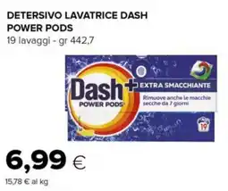 Tigre Detersivo lavatrice dash power pods offerta