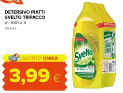 Tigre Detersivo piatti svelto tripacco offerta