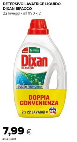 Tigre Detersivo lavatrice liquido dixan bipacco offerta