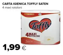 Tigre Carta igienica toffly saten offerta