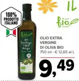Todis Olio extra vergine di oliva BIO offerta