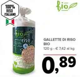 Todis Gallette di riso BIO offerta