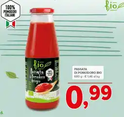 Todis Passata di pomodoro BIO offerta