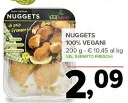 Todis Nuggets 100% vegani offerta
