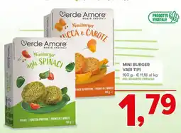 Todis Mini burger vari tipi offerta
