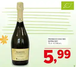Todis Prosecco doc bio extra dry offerta