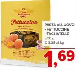 Todis Pasta all'uovo - fettuccine - tagliatelle offerta