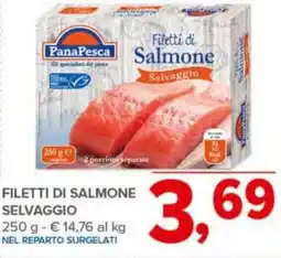 Todis PanaPesca Filetti di salmone selvaggio offerta