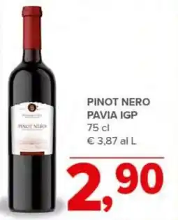 Todis Pinot nero pavia IGP offerta