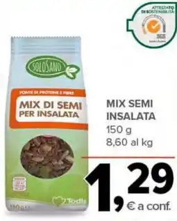Todis SOLOSAND Mix semi insalata offerta