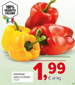 Todis Peperoni gialli o rossi offerta