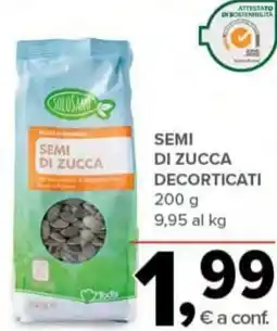 Todis SOLOSAMO Semi di zucca decorticati offerta