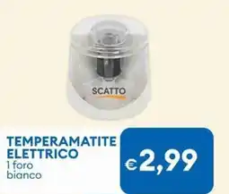MD Discount Temperamatite elettrico 1 foro bianco offerta