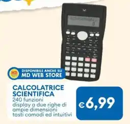 MD Discount Calcolatrice scientifica 240 funzioni offerta