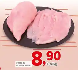 Todis Petto di pollo a fette offerta