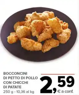Todis Bocconcini di petto di pollo con chicchi di patate offerta