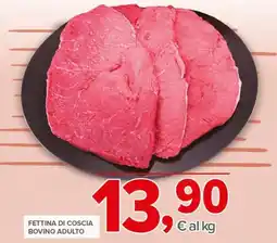 Todis Fettina di coscia bovino adulto offerta