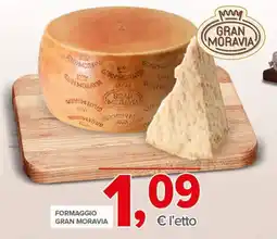 Todis Formaggio gran moravia offerta
