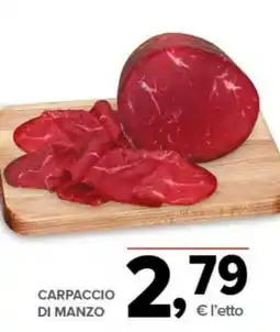 Todis Carpaccio di manzo offerta